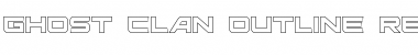 Ghost Clan Outline Regular Font