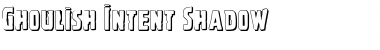 Ghoulish Intent Shadow Regular Font