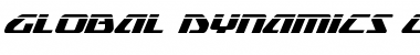 Download Global Dynamics Laser Italic Font Download Global Dynamics Laser Italic Font