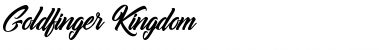 Download Goldfinger Kingdom Font Download Goldfinger Kingdom Font