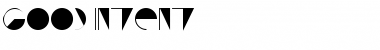 Download Good Intent Font Download Good Intent Font