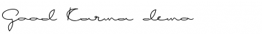 Download Good Karma demo Font Download Good Karma demo Font