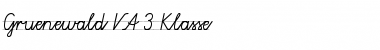 Download Gruenewald VA 3. Klasse Font Download Gruenewald VA 3. Klasse Font