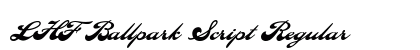 LHF Ballpark Script Regular preview