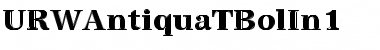 Download URWAntiquaTBolIn1 Font