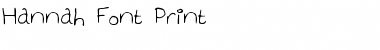 Download Hannah_Font_Print Font Download Hannah_Font_Print Font