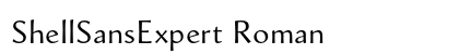 ShellSansExpert Roman Preview