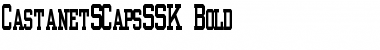 CastanetSCapsSSK Bold Font