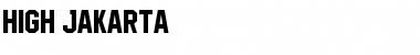 Download High Jakarta Font Download High Jakarta Font