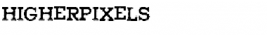 HigherPixels Regular Font