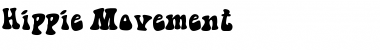 Hippie Movement Regular Font