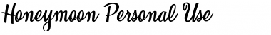 Honeymoon Regular Font