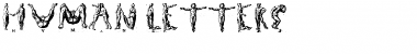 Download Human letters Font
