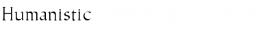 Download Humanistic Font Download Humanistic Font