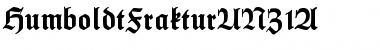 Download HumboldtFrakturUNZ1A Font Download HumboldtFrakturUNZ1A Font