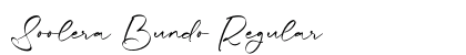 Soolera Bundo Regular preview