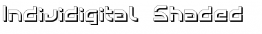 Individigital Shaded DemiBold Font