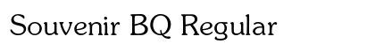 Souvenir BQ Regular preview