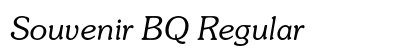 Souvenir BQ Regular preview
