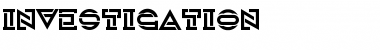 Download Investigation Font Download Investigation Font