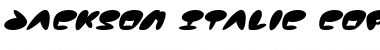Download Jackson Italic Font