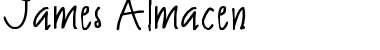 James Almacen Regular Font