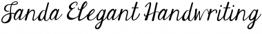 Download Janda Elegant Handwriting Font