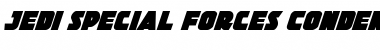 Jedi Special Forces Condensed Italic Condensed Italic Font