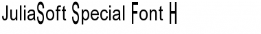 Download Julia Special Font H Font