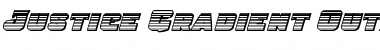 Download Justice Gradient Outline Font Download Justice Gradient Outline Font