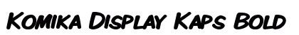 Komika Display Kaps Bold preview