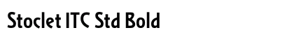 Stoclet ITC Std Bold preview