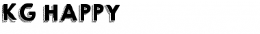 KG HAPPY Regular Font KG HAPPY Regular Font