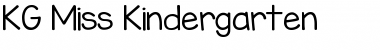 Download KG Miss Kindergarten Font