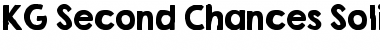 Download KG Second Chances Solid Font Download KG Second Chances Solid Font