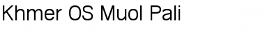 Khmer OS Muol Pali Regular Font Khmer OS Muol Pali Regular Font