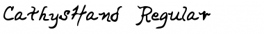 Download CathysHand Font Download CathysHand Font