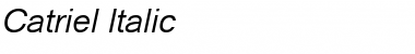 Download Catriel Font