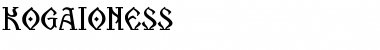 Download KogaionESS Font Download KogaionESS Font