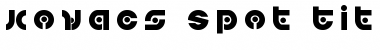 Download Kovacs Spot Title Font Download Kovacs Spot Title Font