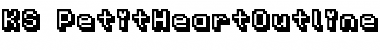 Download KS-PetitHeartOutline10_3 Font