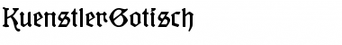 Download KuenstlerGotisch Font Download KuenstlerGotisch Font