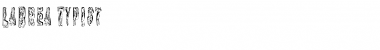 Download LaBrea Typist Font Download LaBrea Typist Font
