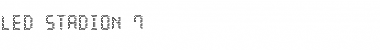 Download LED Stadion 7 Font