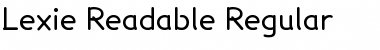 Download Lexie Readable Font