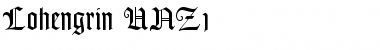 Lohengrin UNZ1 Regular Font