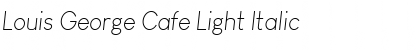 Download Louis George Cafe Light Font