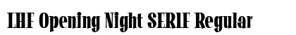 LHF Opening Night SERIF Regular preview
