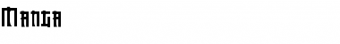 Manga Regular Font