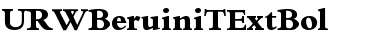 Download URWBeruiniTExtBol Font